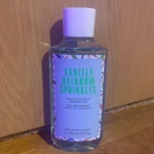 Vanilla Rainbow Sprinkles Shower Gel